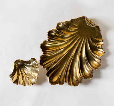 Mid-Century Italian Large Shell Tray, Vintage