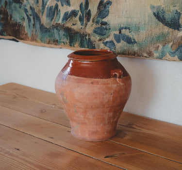 Spanish Pantry Tinaja Storage Jar, c. 1870–1900