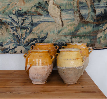 Spanish Medium Glazed Orza Storage Jar, c. 1890–1915